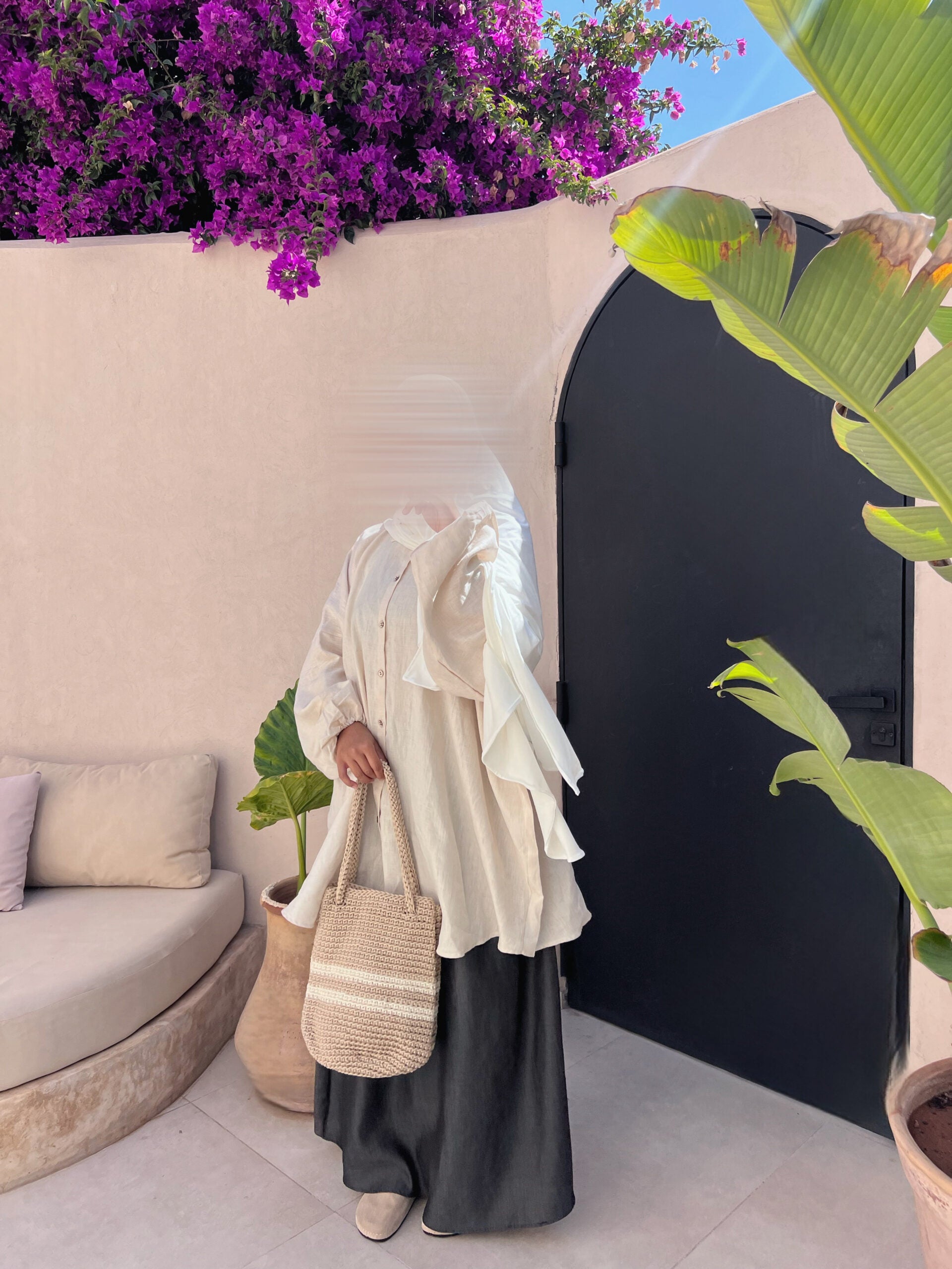 Linen Shirt 100% Vrai Lin