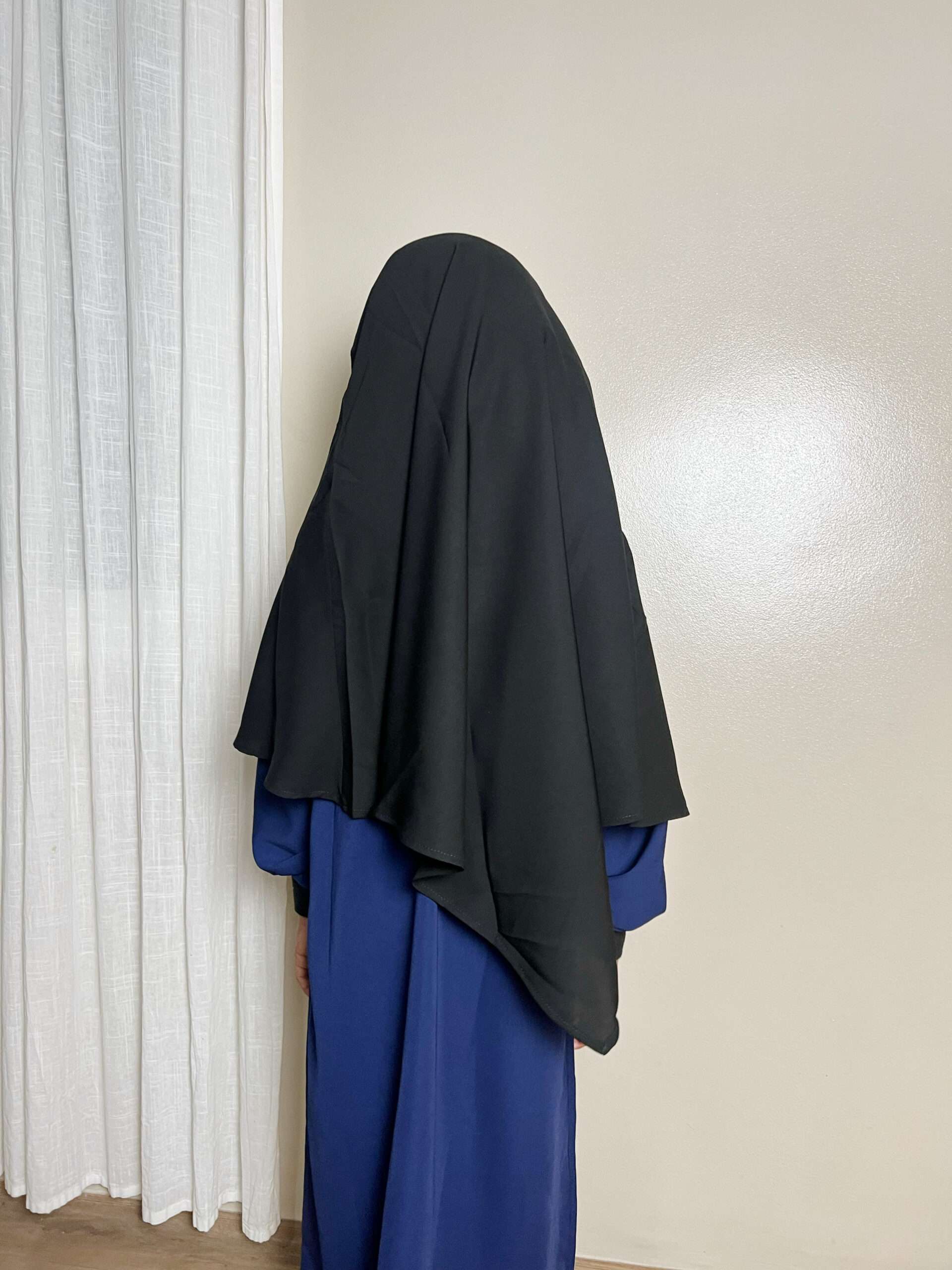 Abaya Manches Droites Petite Fille