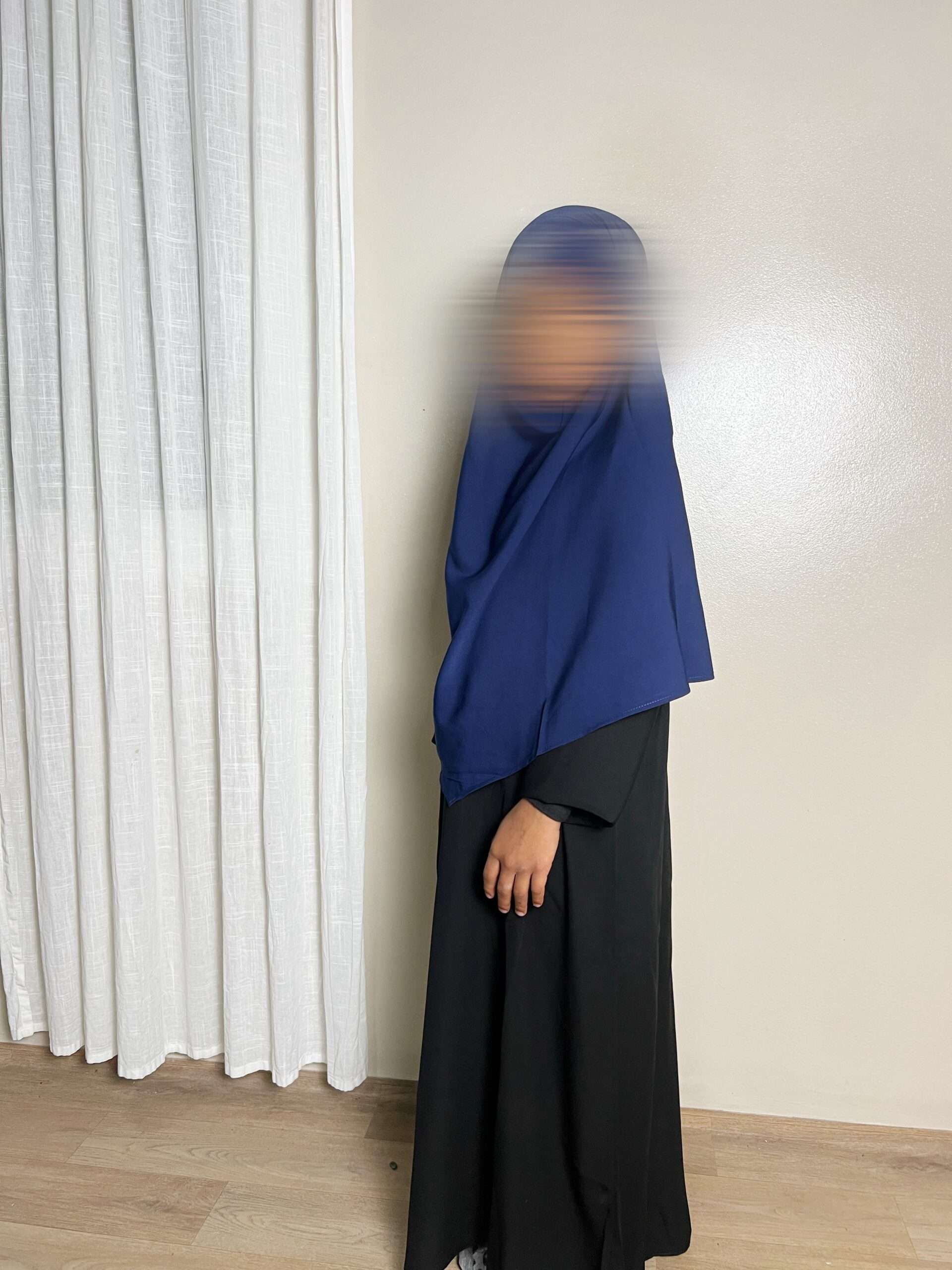 Abaya Manches Droites Petite Fille