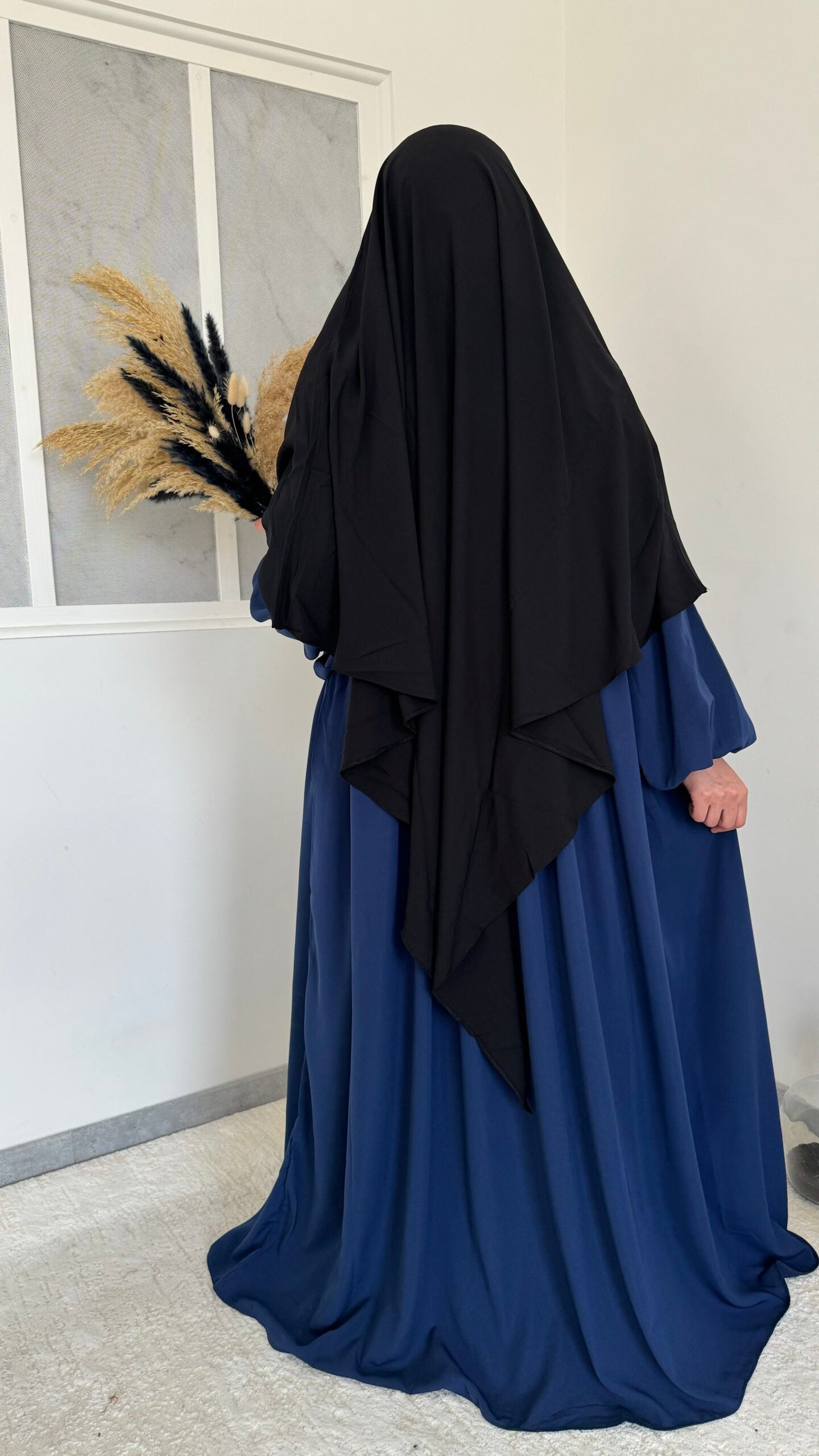 Abaya zippée Russia Wool Peach (Ancienne Co)