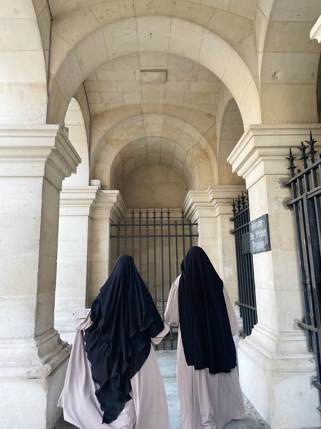 Abaya zippée Russia Wool Peach (Ancienne Co)