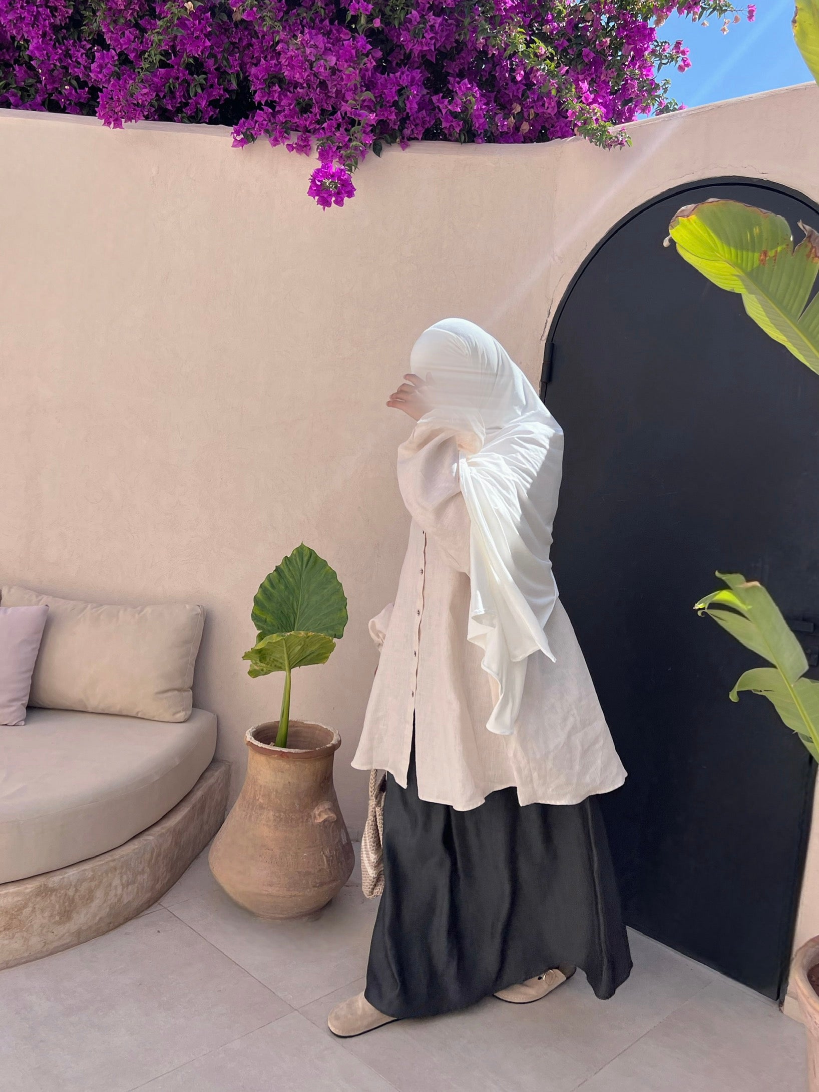 Linen Shirt 100% Vrai Lin