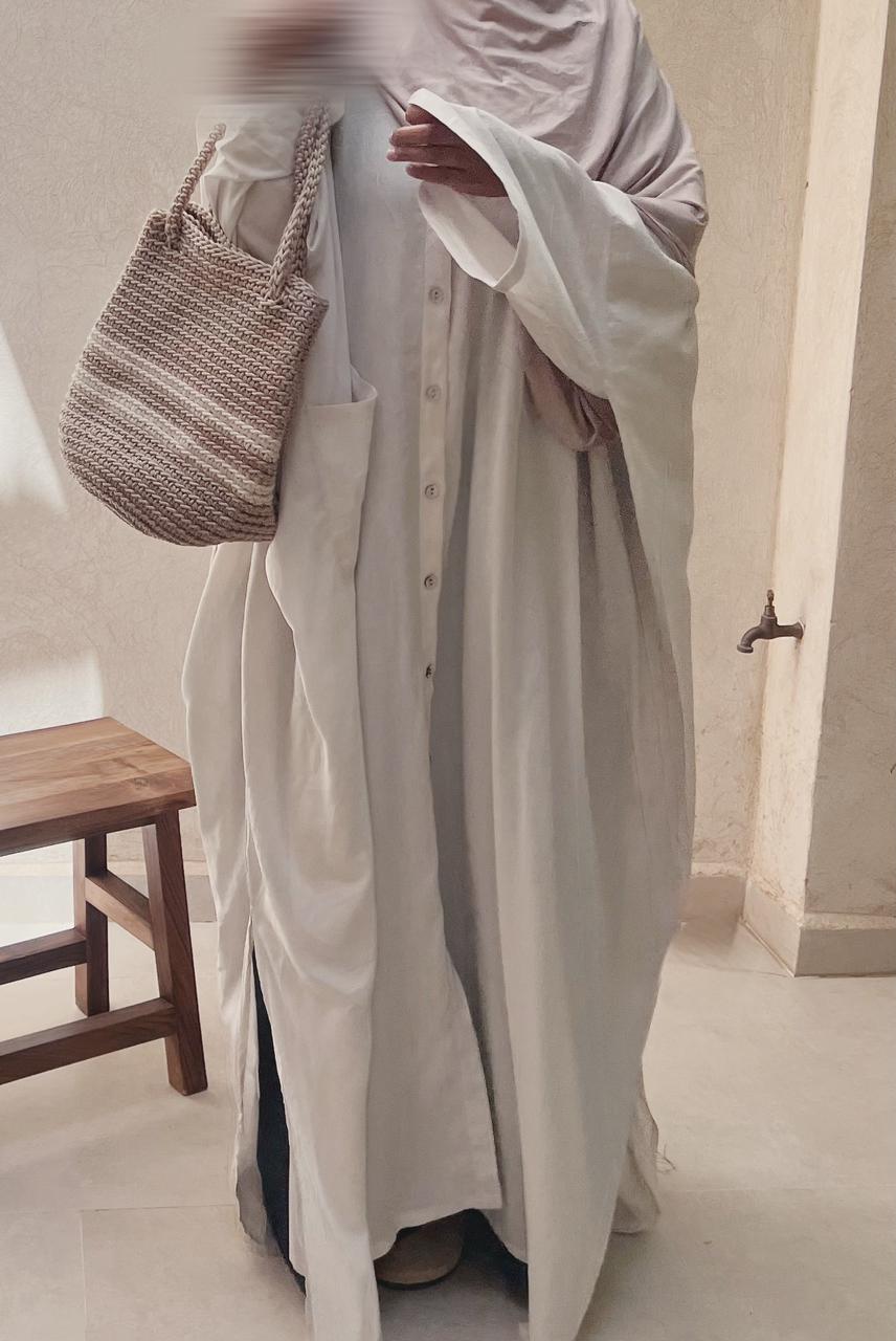 Effortless Linen | Abaya Chemise