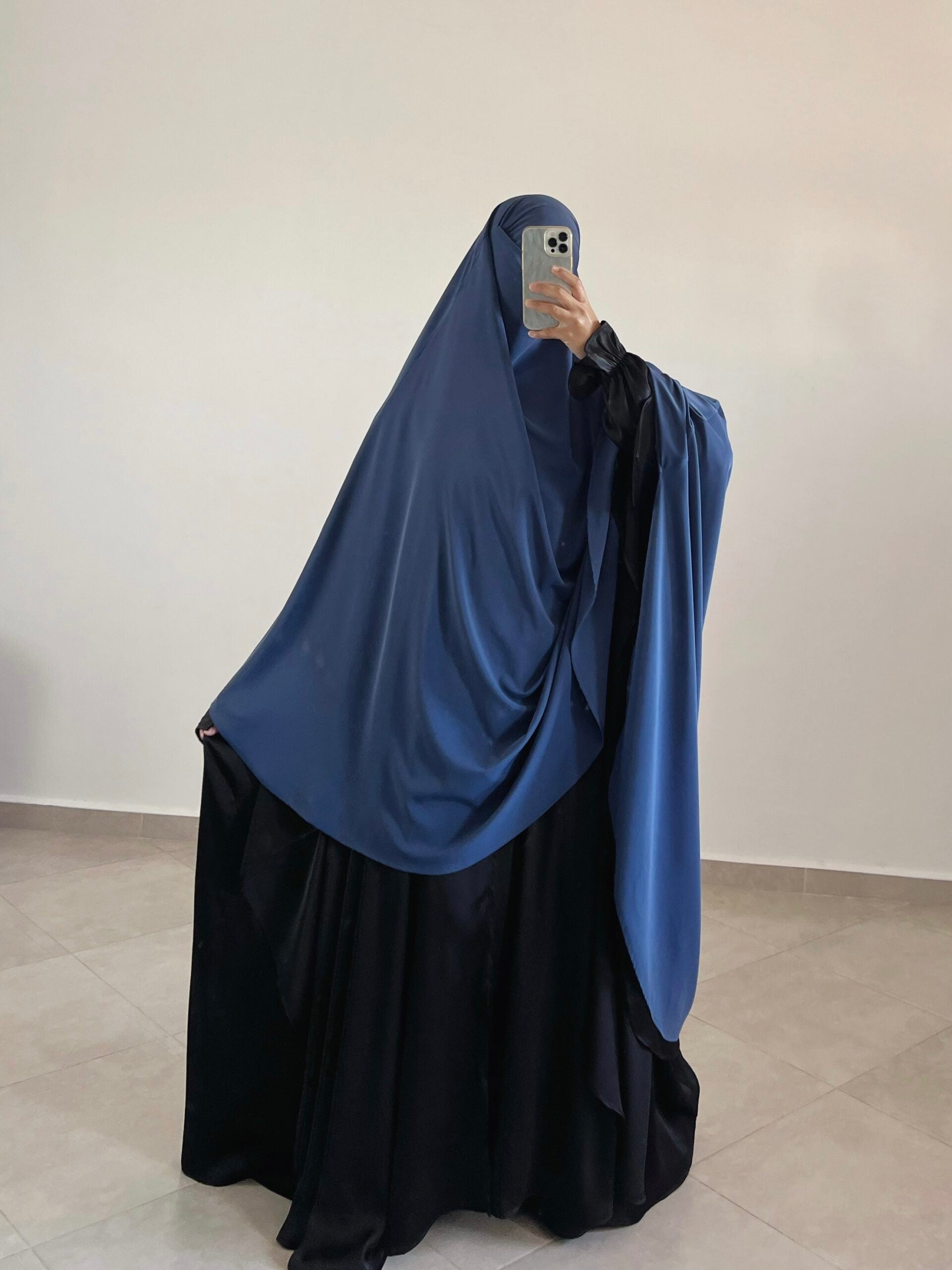 Khimar ExtraLarge en soie de médine