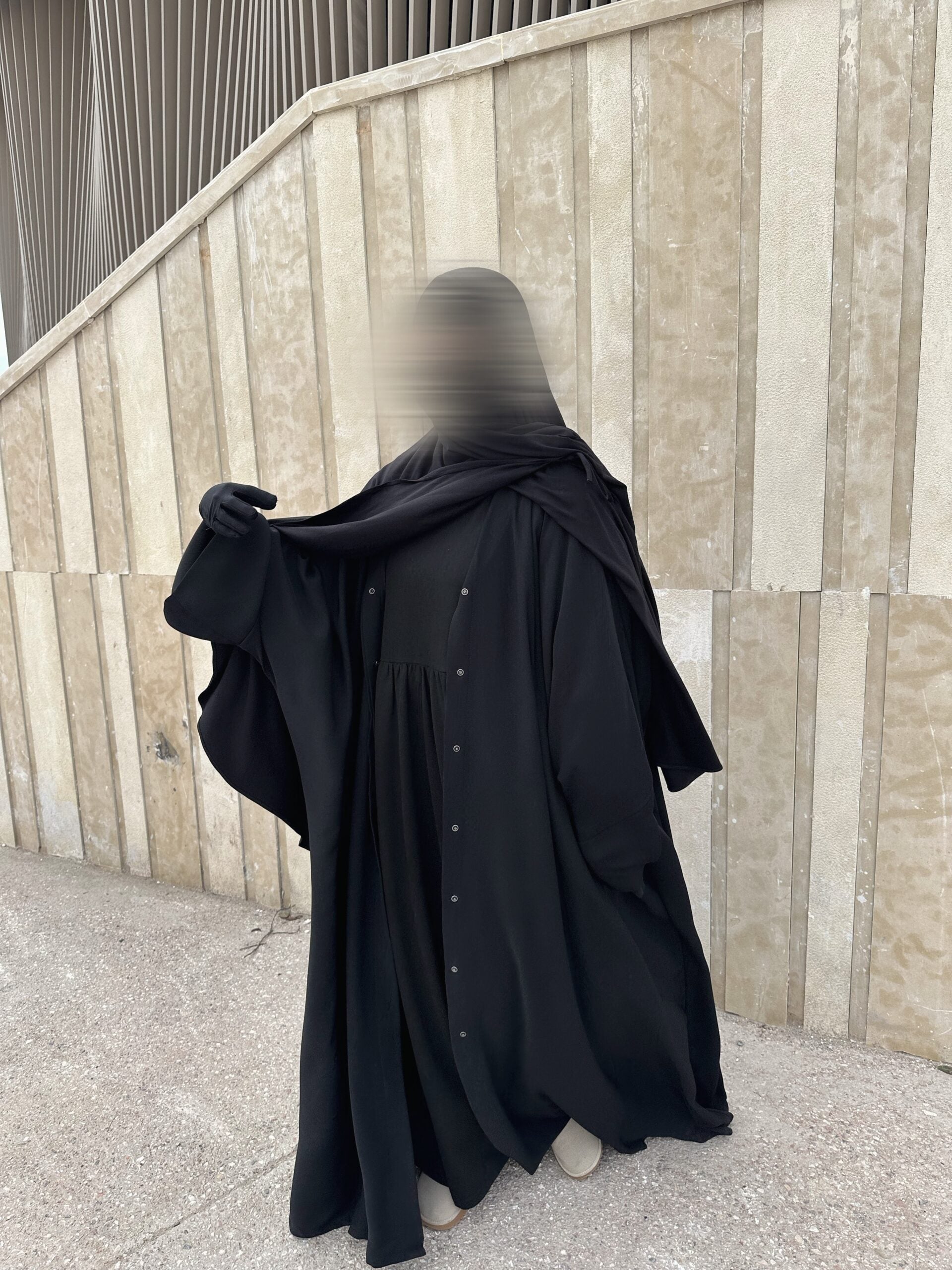 Kimono Hana en crêpe de soie de corée