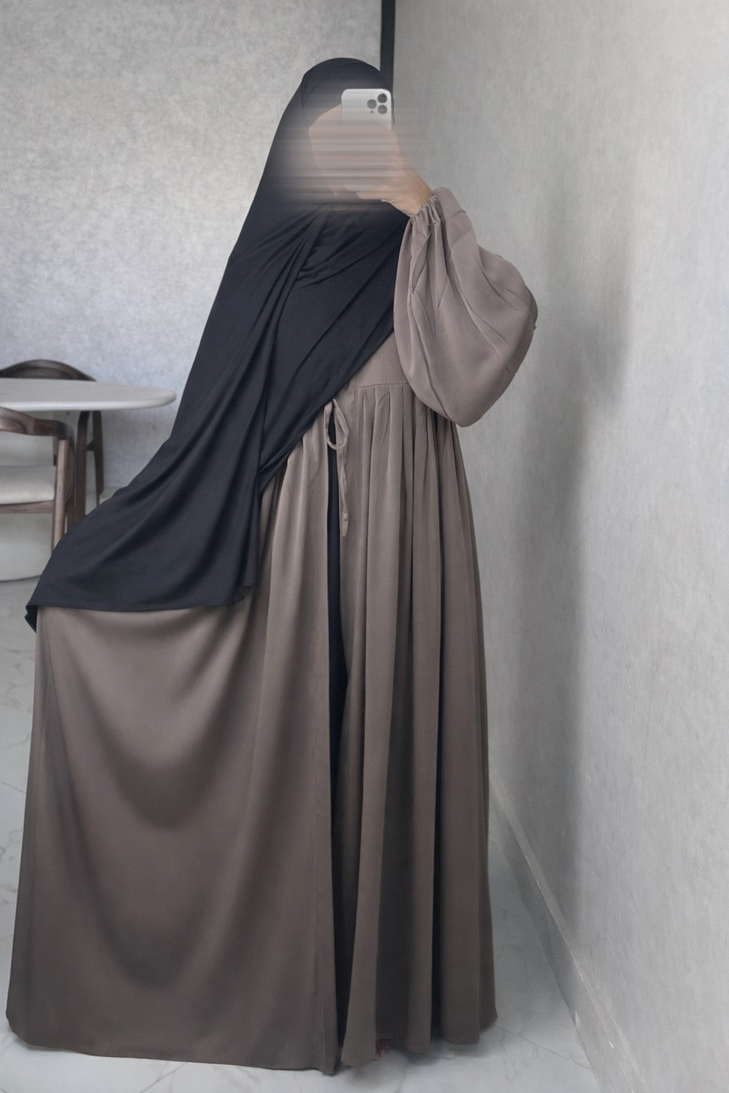 Kimono London tissus ZOOM