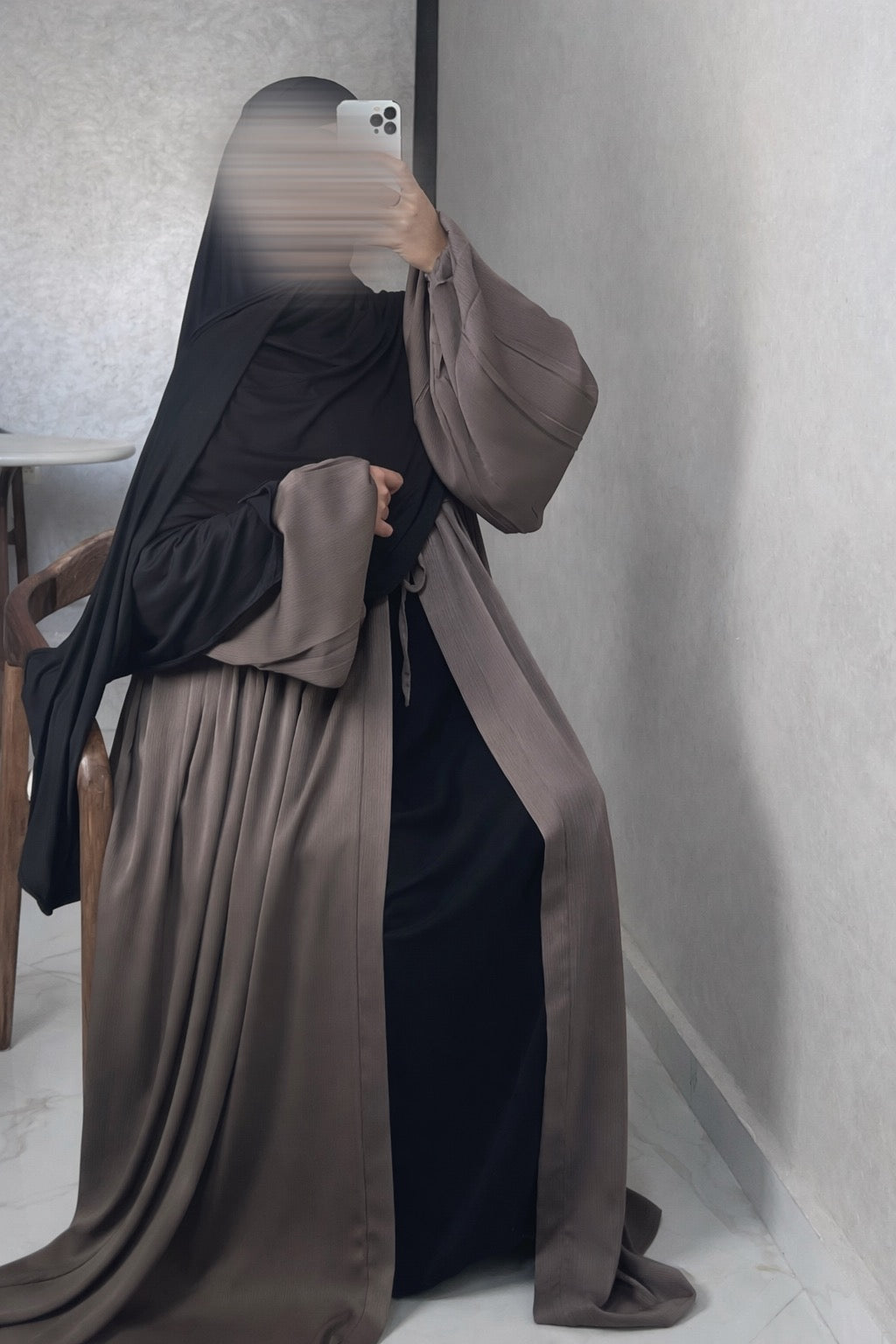Kimono London tissus ZOOM