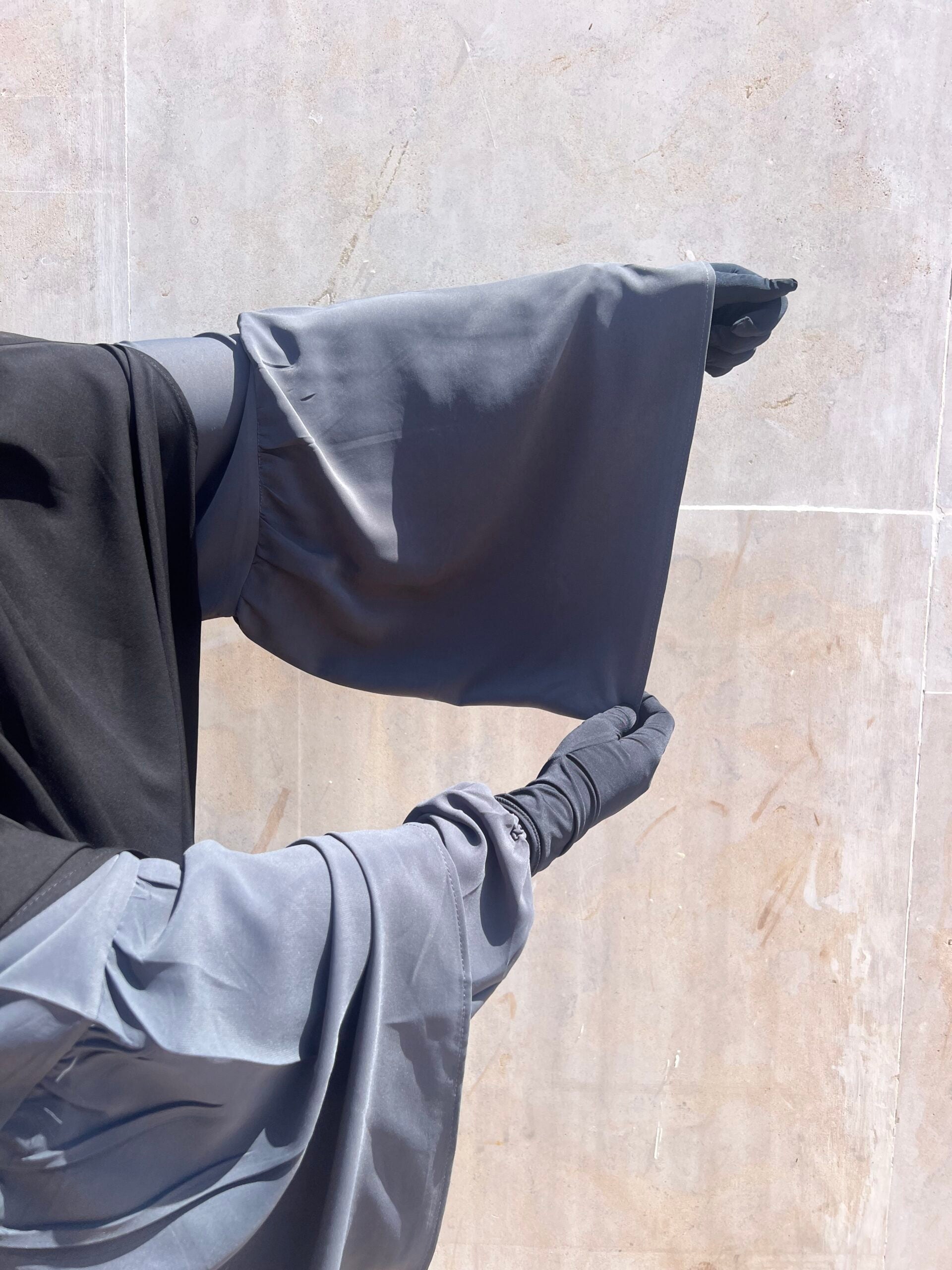 Abaya Colombiana Tissu Soie de Médine