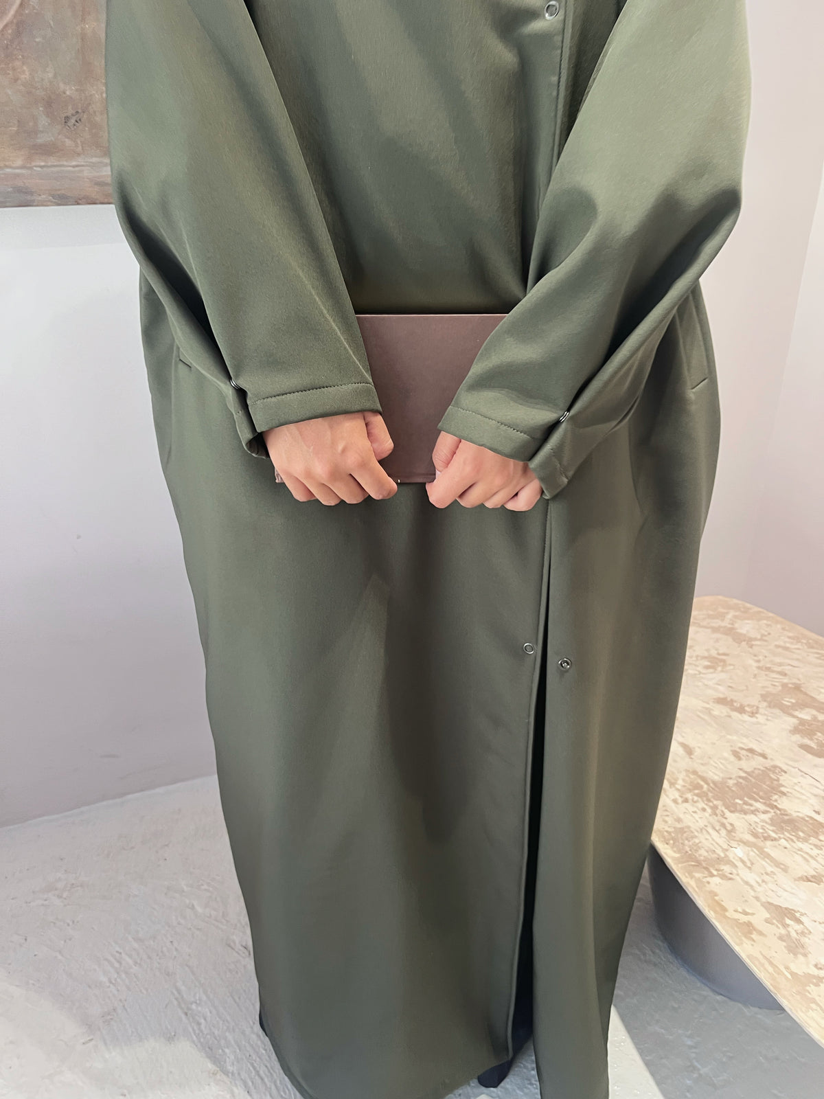 Trench AVERSE coloris olive