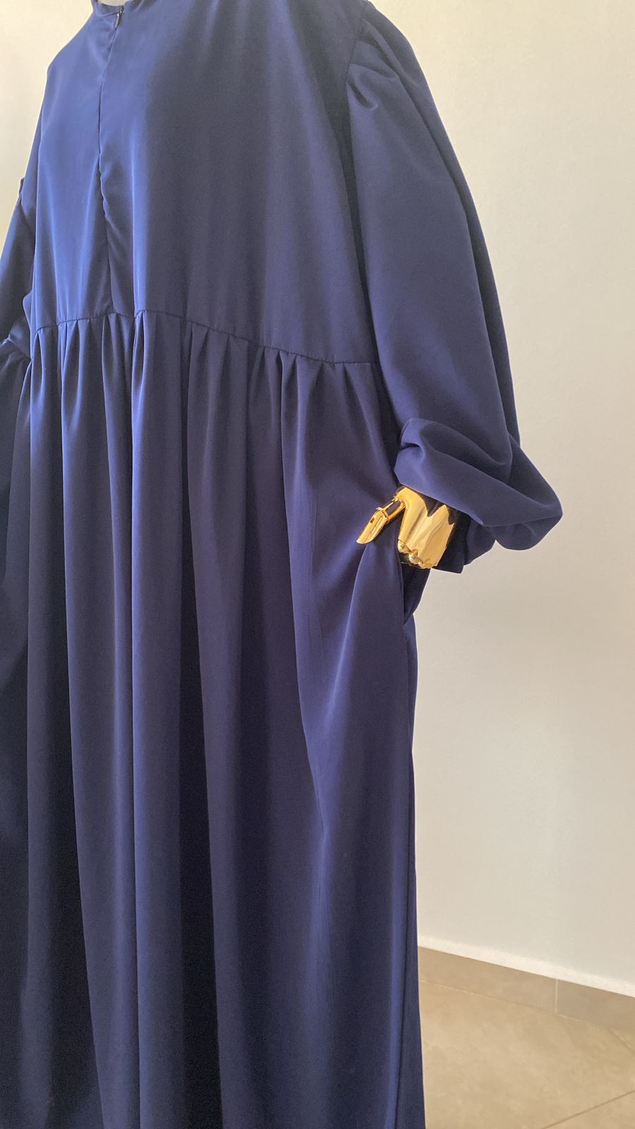 Abaya zippée Russia Wool Peach (Ancienne Co)