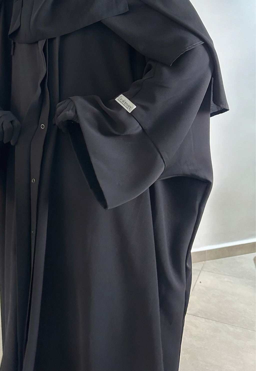 Kimono Hana en crêpe de soie de corée