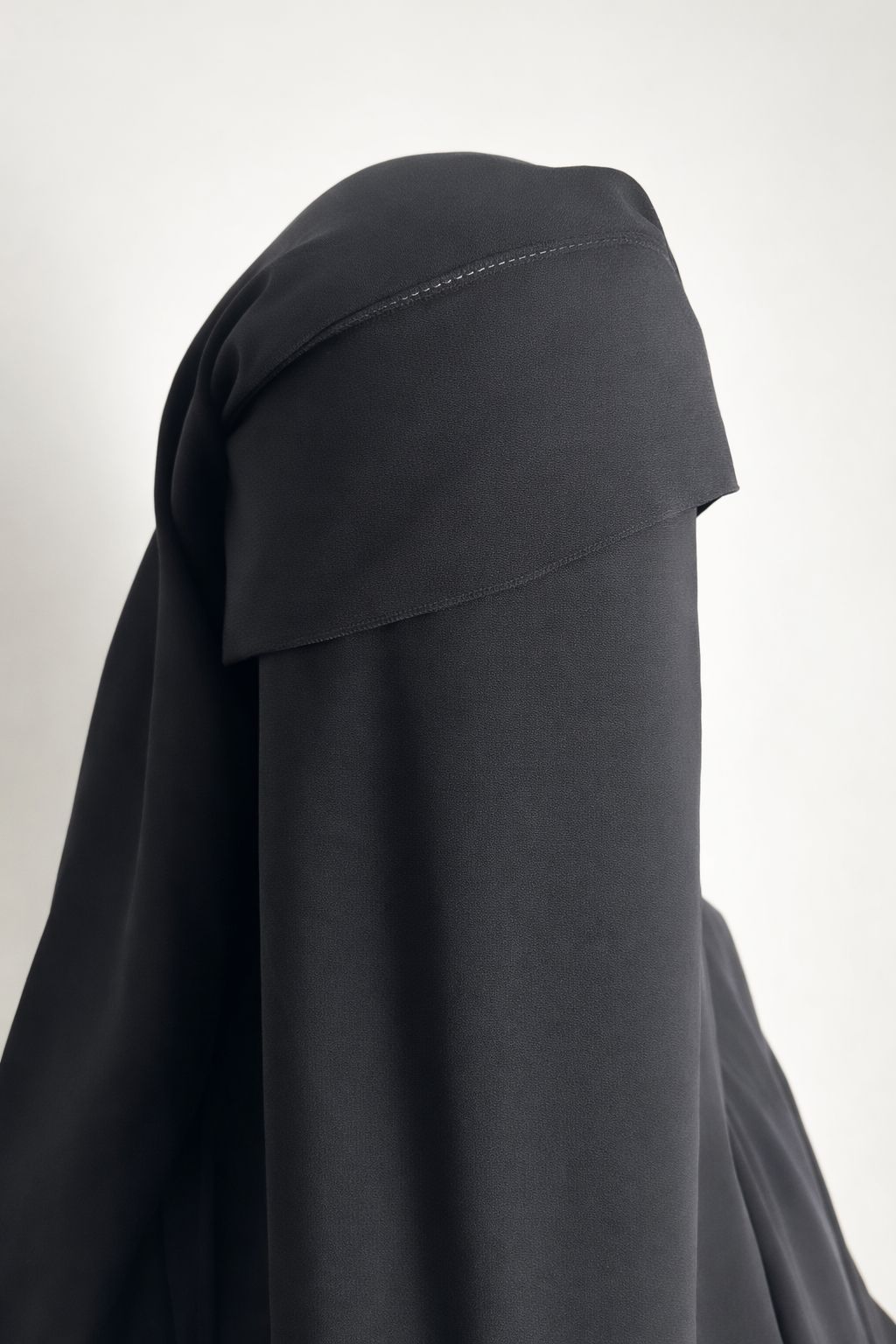 Niqab Casquette Noir 1m50
