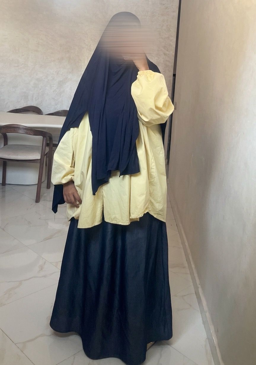 Khimar MALE Tissu Rayonne