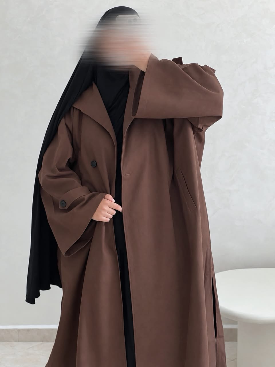Trench EPURE - Manteau Oversize Asymétrique
