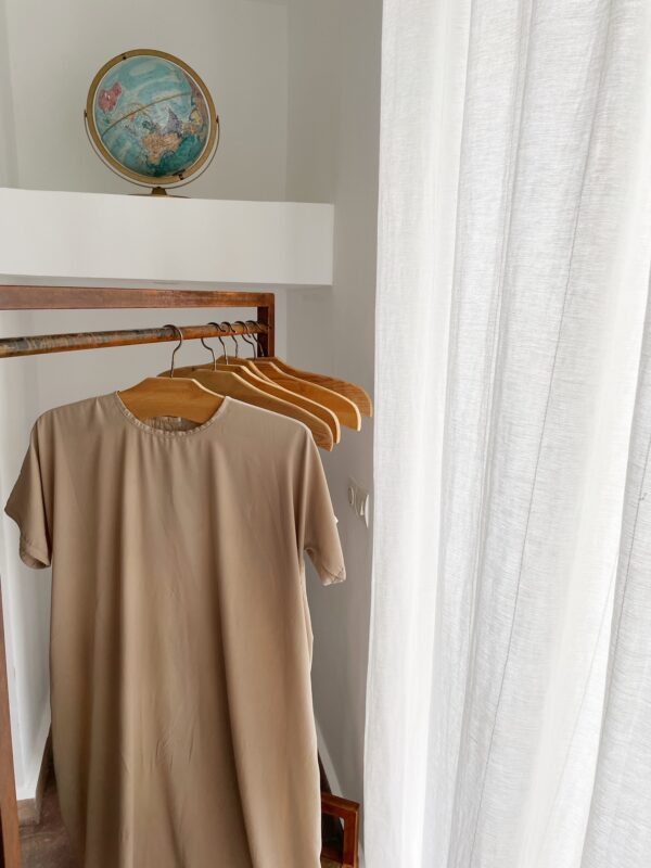 Sous Kimono Oversize Beige - Al Mouslimate