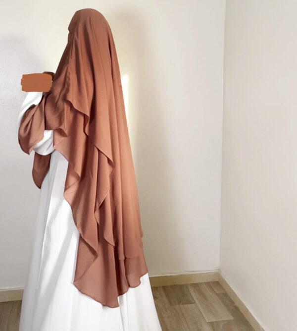 Khimar Lightness Peanut Blush Dar Al Iman