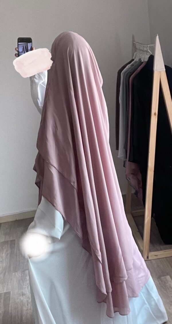 Khimar Lightness Rose Nude Dar Al Iman