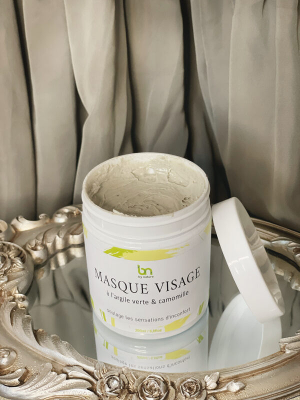 Masque à l'argile verte et camomille
