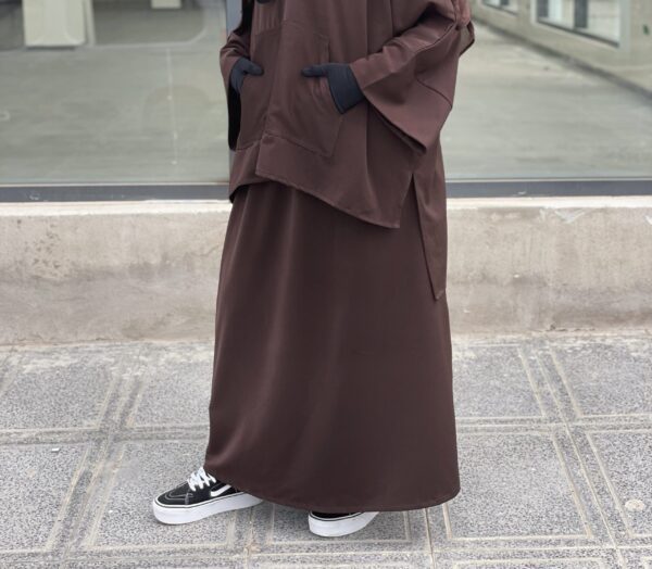 Set Cozy Tissu Angelica Chocolat Dar Al Iman