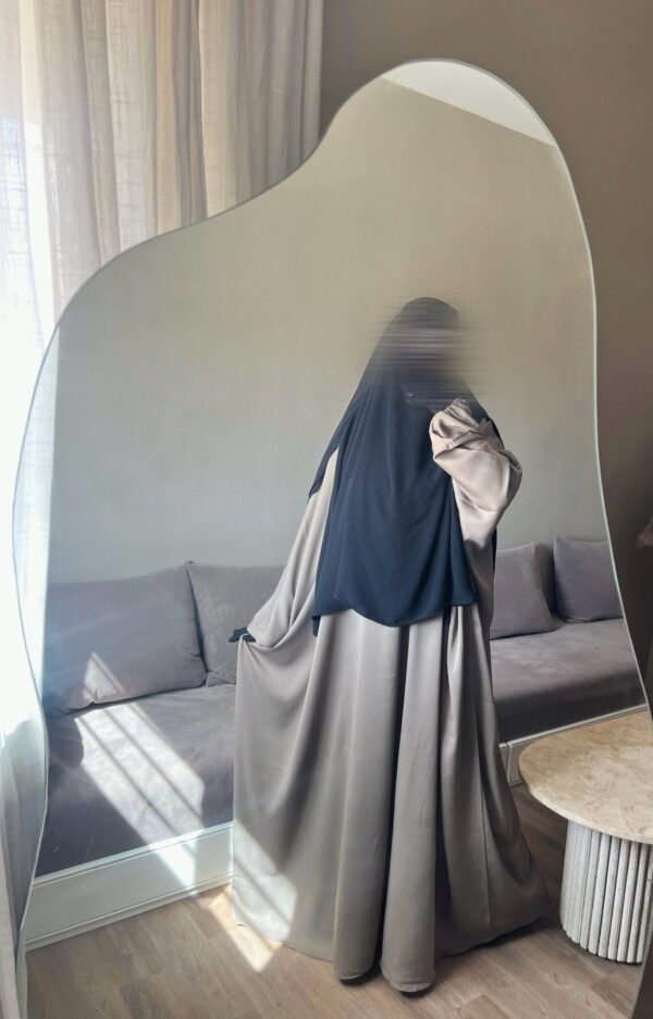 Abaya Kuwaiti Crème Dar Al Iman