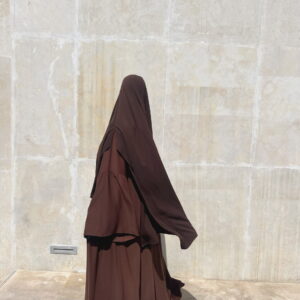 Abaya Colombiana Chocolat Dar Al Iman