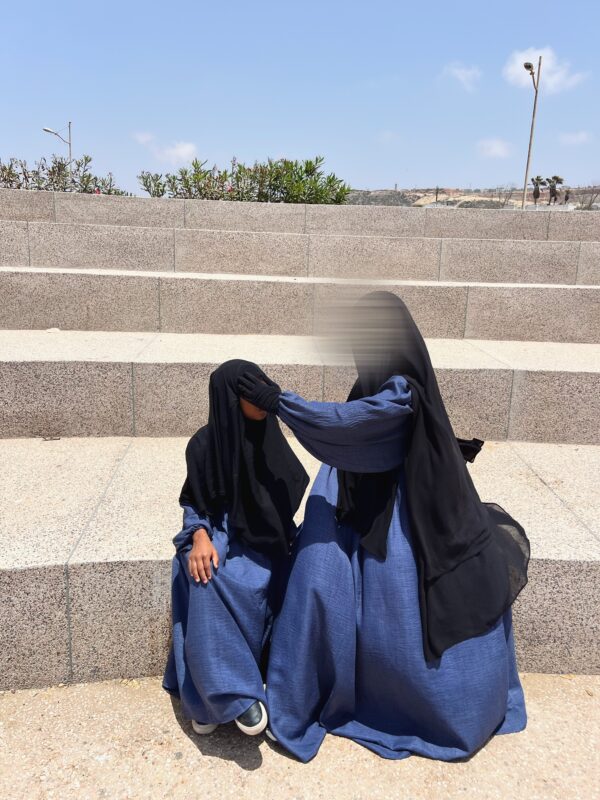 Abaya Russia effet lin – Image 7