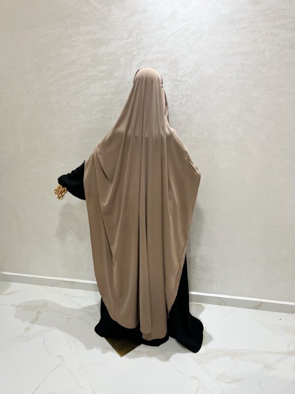 Khimar Extralarge Beige sable Dar Al Iman