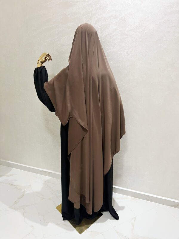 Khimar Extralarge Taupe Dar Al Iman