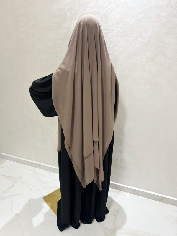 Khimar Pure Beige Sable Dar Al Iman