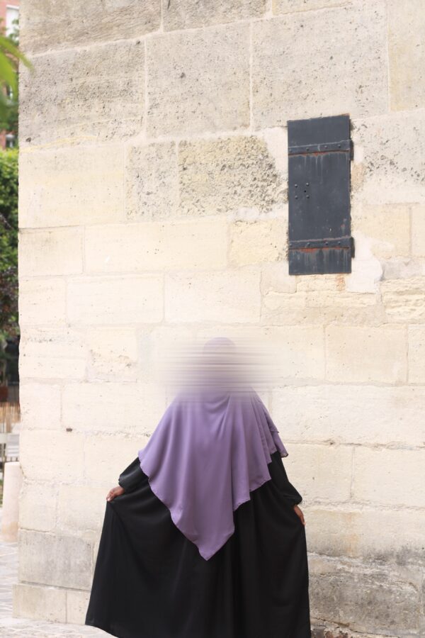 Khimar Flowy 2 voiles Mousseline – Image 8