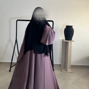 Abaya Colombiana Taupe rosé