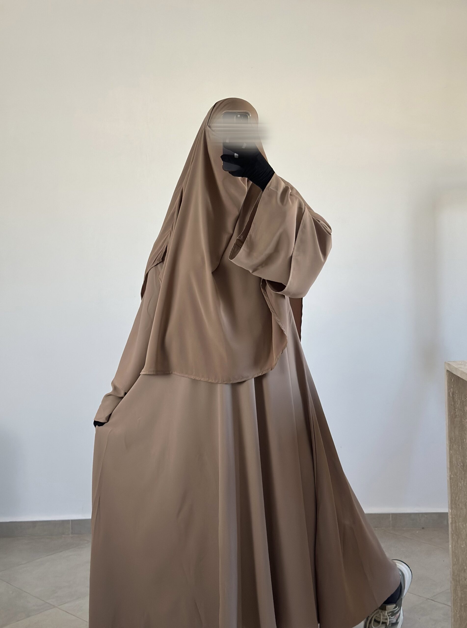 khimar malé beige sable