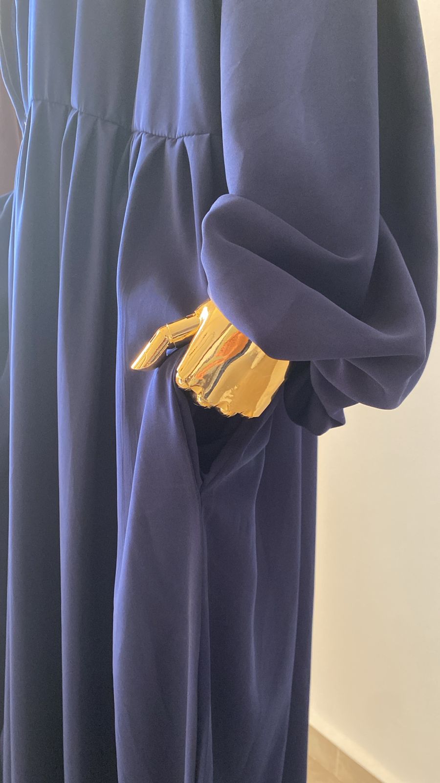 Poche abaya russia WP bleu nuit