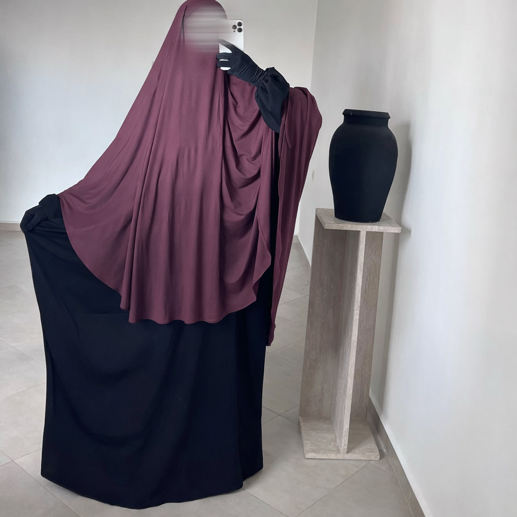 Khimar Hidaya – Coton stretch premium – Image 5
