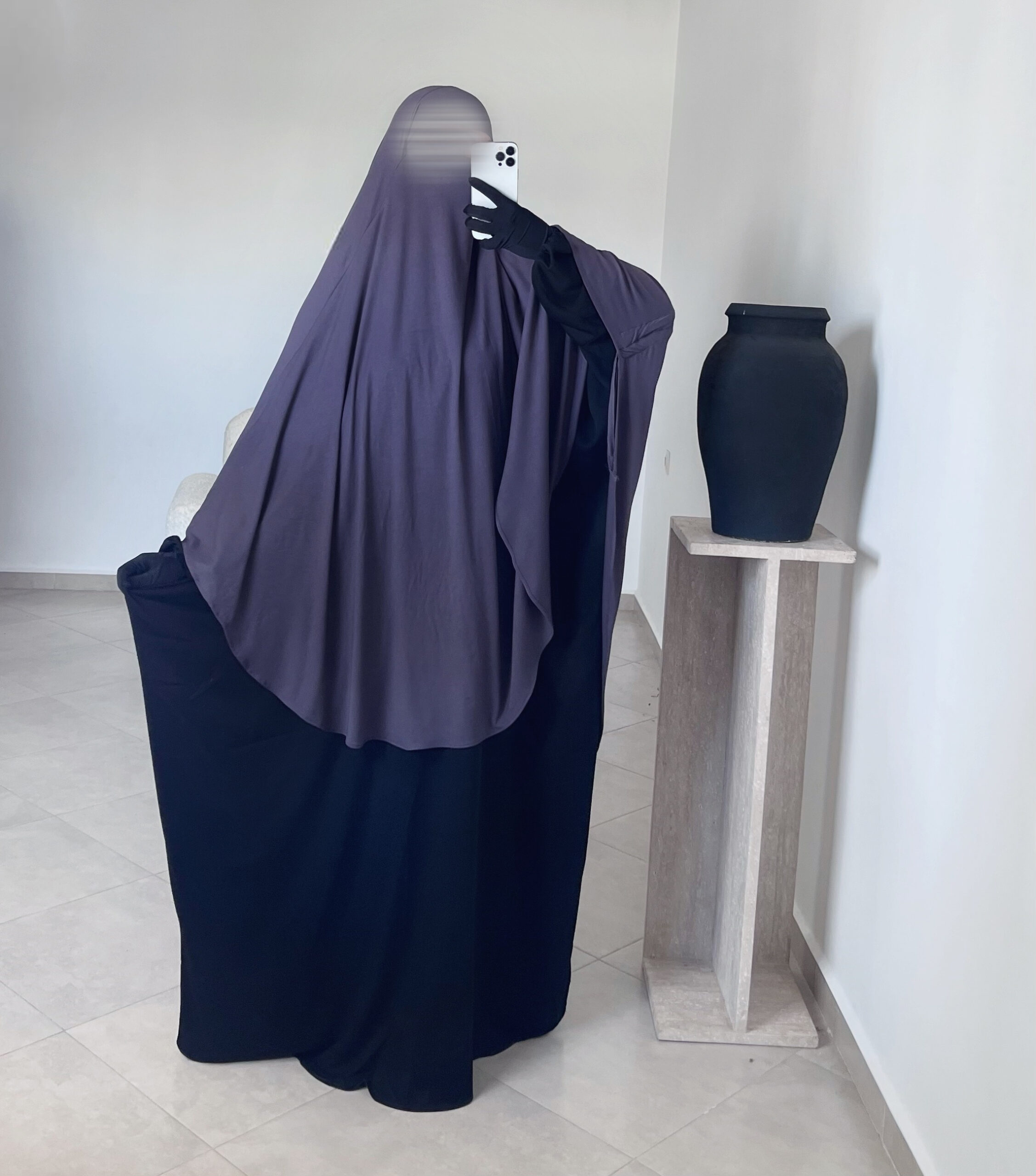 Khimar Hidaya – Coton stretch premium – Image 6