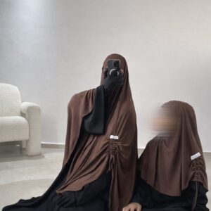 Khimar Hidaya – Coton stretch premium petite fille