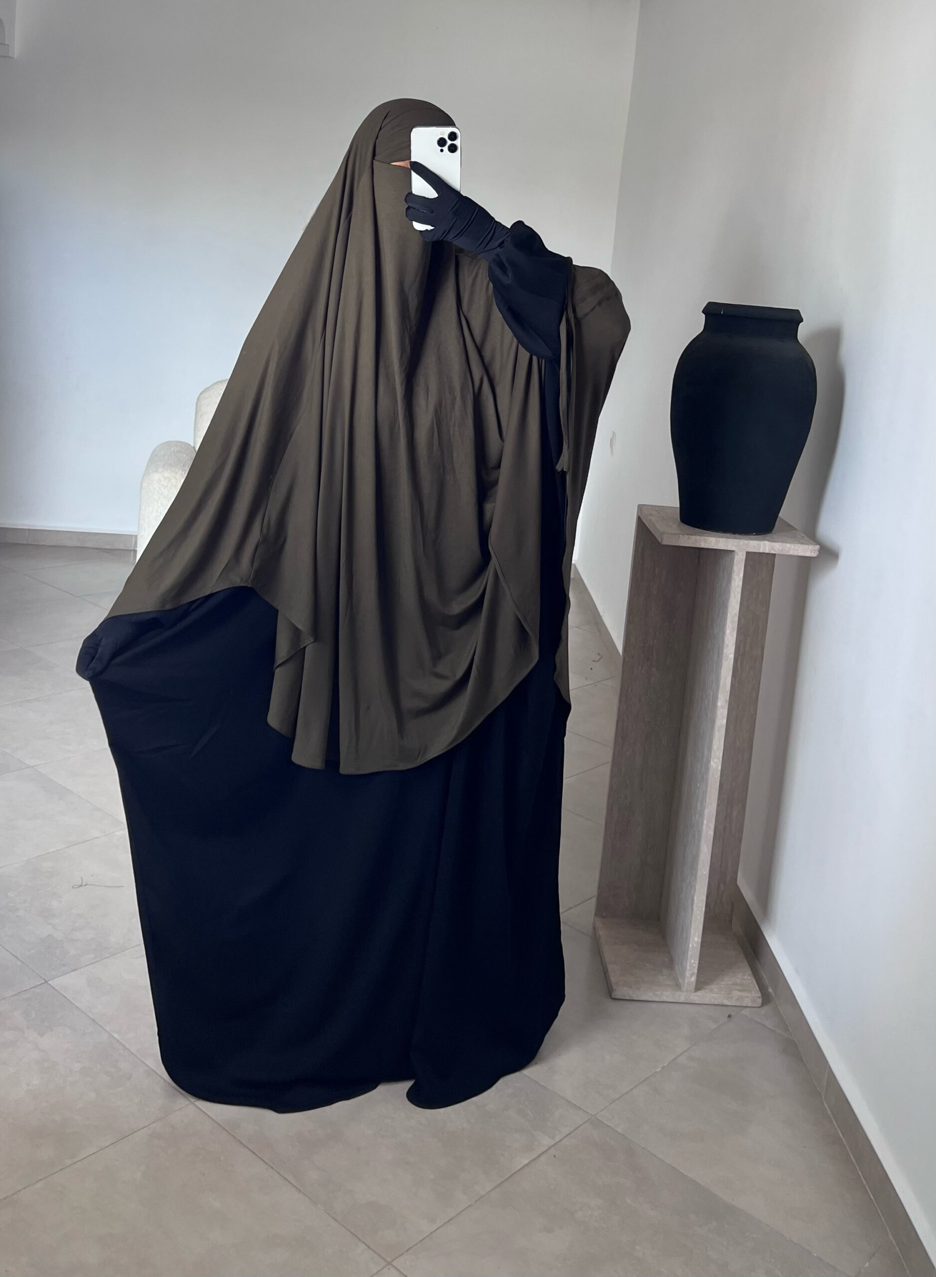 Khimar Hidaya – Coton stretch premium – Image 2